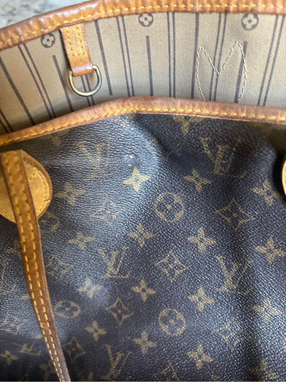💯 Authentic Louis Vuitton Monogram Neverfull - Picture 8 of 9